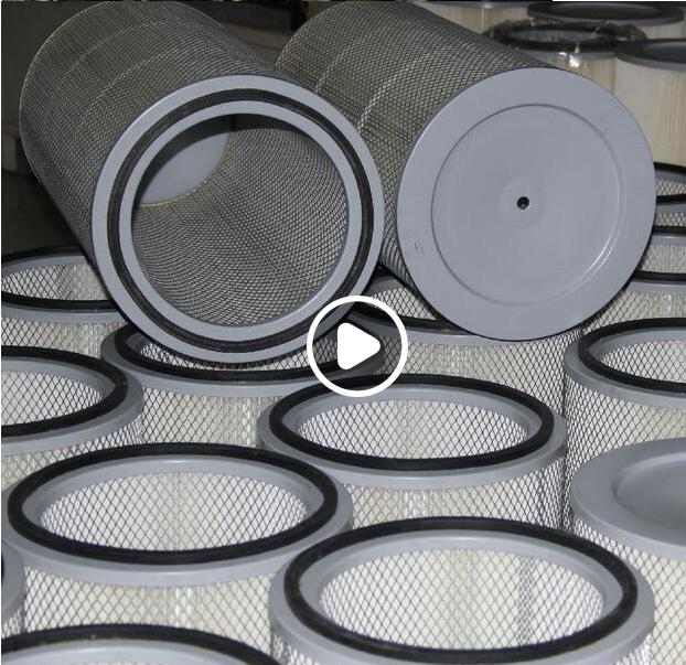 2μM Spunbond Media Air Compressor Inlet Filter For Pharmaceutical