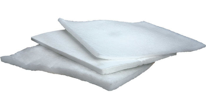0 3 Micron Pharmaceuticals Air Filter Material Roll Fiber Glass Carbon Fused By Ultrasonic Wave