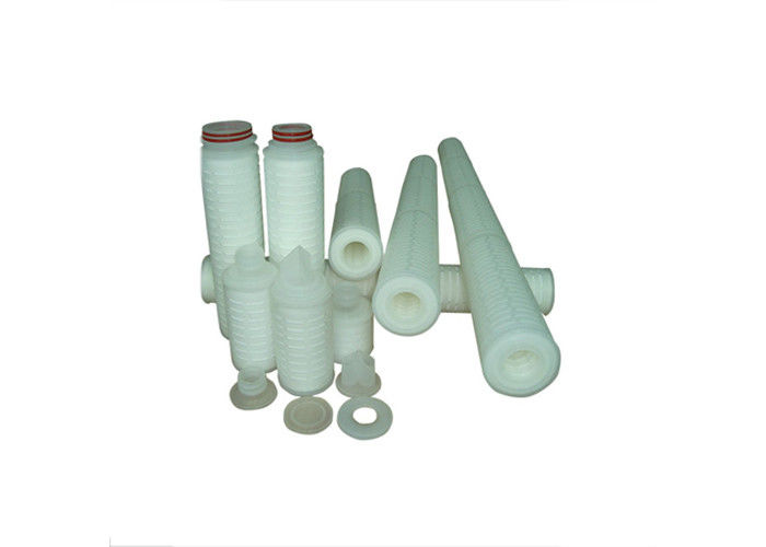 6.5kg  0.22um Water Filter Cartridges  284kpa Pressure Resistance Widely Chemical Compatibility