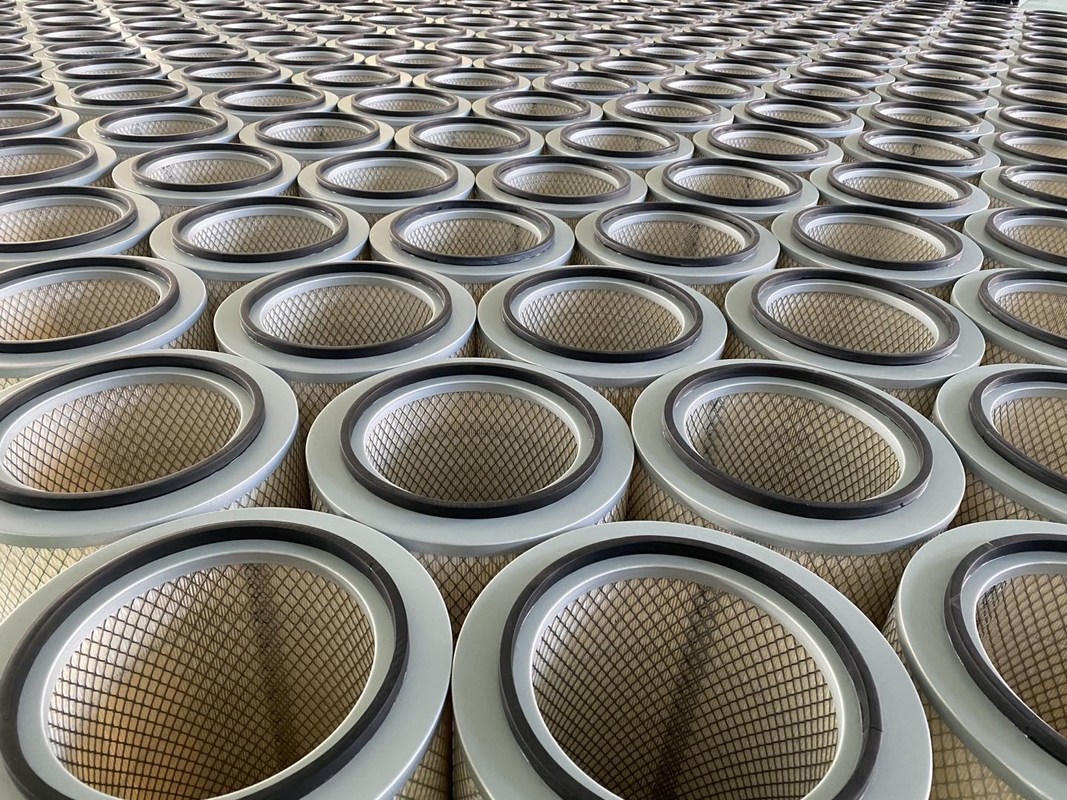 5um 0.5um 320x1000 Gas Turbine Air Inlet Filters