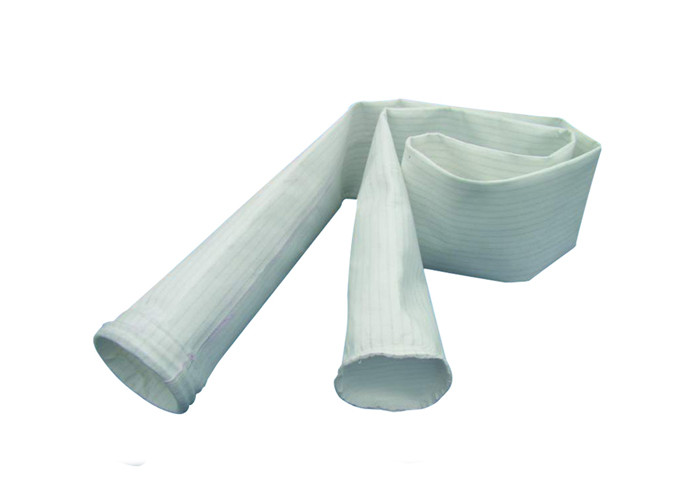 Nonwoven Punched Dust Collection Socks Glazed , Jet Dust Collector Bags