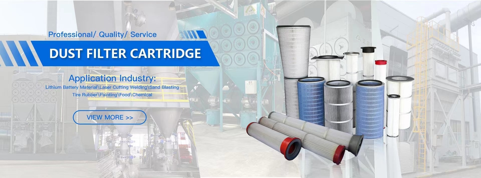 quality Dust Filter Cartridge factory