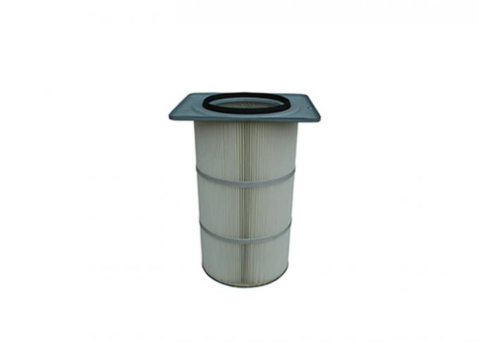 Cylindrical Type Pleated Dust Filter Cartridge Reusable And Washable