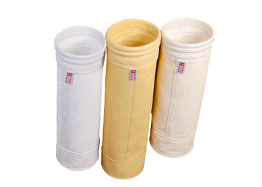 Automatic Sewing Dust Filter Bag Abrasion Resist , Hepa Filter Bags Double Bottoms