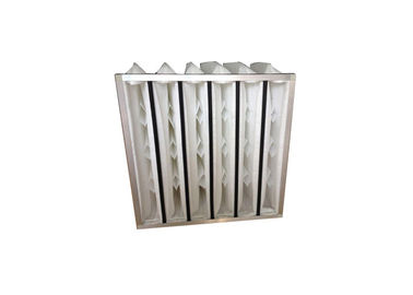 Aerodynamic Pocket Air Conditioner Furnace Filter Rigid Durable Self - Supported