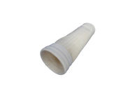 Nonwoven Punched Dust Collection Socks Glazed , Jet Dust Collector Bags Polypropylene Ring Seal