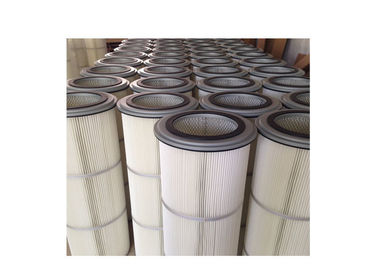 5um,0.5um,2um,0.2um,Long Pulse Pleated Dust Filter Cartridge , Wide folds Industrial