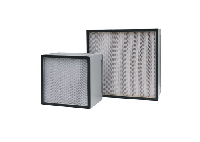 Deep Pleated Air Conditioner Filters Hepa , 5um V Bank Filters Aluminum