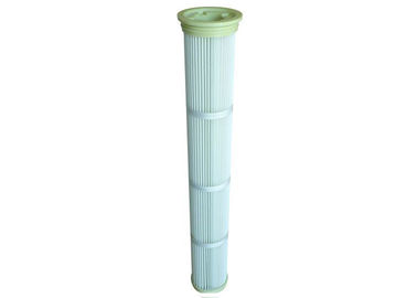 5um,0.5um,2um,0.2um,Long Pulse Pleated Dust Filter Cartridge , Wide folds Industrial