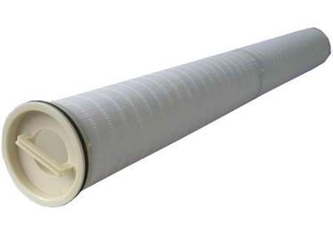 Hydrophobic PTFE Industrial Water Filter Pleated Glass Fiber 10~50 Inch Long