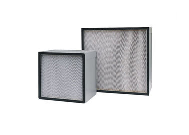 Deep Pleated Air Conditioner Filters Hepa ,  5um V Bank Filters Aluminum Separator