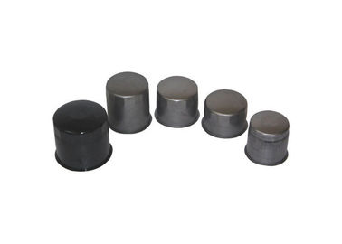 Aluminum Machined Pipe End Caps  , Heavy Duty Oil Filter Cap Customized Size
