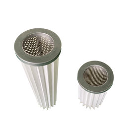 1m Star Pleated Dust Filter Cartridge With Galvanized Central Skeleton